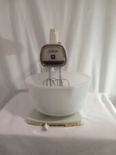 Vintage Sunbeam Vista Deluxe Mixmaster 12 Speed with Mixers And Bowl. Nice Cond. picture