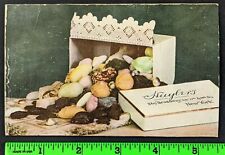 Vintage 1890s Huyler's Bonbons Chocolate Candy Broadway NY Graphic Business Card picture