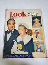 LOOK MAGAZINE MARCH 13 1951 GREAT NASH DESOTO CHEVY DODGE CAR ADS picture