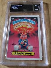 1985 Garbage Pail Kids Series 1 ADAM BOMB 8a Checklist GMA Authentic picture