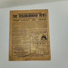 1937, The Neighborhood News, Denver, CO, Advertising, Blatts, Peter Pan Grocery+ picture