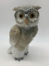 Vtg Nao Lladro Porcelain Owl 7