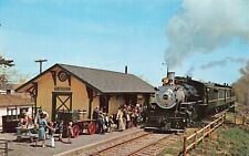 Ringoes Flemington NJ New Jersey Train Railroad Depot Station Vtg Postcard D34 picture