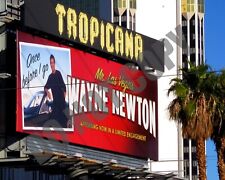 2009 Wayne Newton On Tropicana Hotel Casino Billboard Sign Las Vegas 8x10 Photo picture