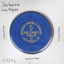 Vintage $5 NCV chip from the Sahara Casino (1998) Las Vegas picture