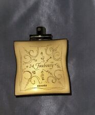  Hermes 24 Faubourg Parfum St. Honre  Gold Case Bottle ( Full) W/ Hermes Case picture