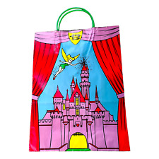 Vintage DISNEY TINKERBELL Castle Bloomingdale's Shopping Bag Mickey too picture