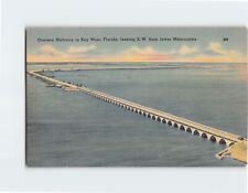 Postcard Oversea Highway to Key West Florida USA picture