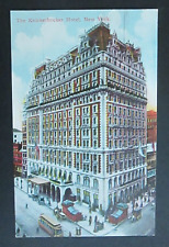 The Knickerbocker Hotel New York City NY Unposted DB Postcard picture