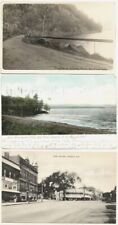 3 card New Hampshire lot 1907–1920s. Laconia; Newfound Lake RPPC (1914 Bristol) picture