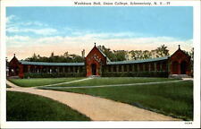 Washburn Hall Union College Schenectady NY New York 1930s linen picture