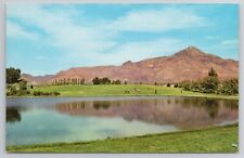 1969 Postcard Golf Course Institute Mining & Technology Socorro NM Playing picture