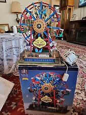 Lemax The Starburst Carole Towne Collection Animated Ferris Wheel WORKING in Box picture