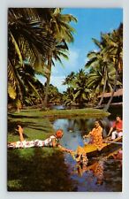 Coco Palms Resort Kauai Island Hawaii Tropical Lagoon Kaumualii VTG HI Postcard picture