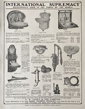 1911 AD(L5)~A.B. SANDS & SON CO. NYC. MARINE PLUMBING SPECIALTIES picture