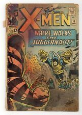 Uncanny X-Men #13 FR 1.0 1965 picture