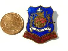 Glasgow West Scotland Commercial College Enamel Pin Badge Fattorini #V102 picture