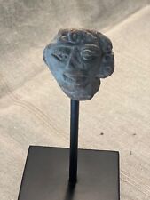 ancient authentic clay head (2x2 inch) picture