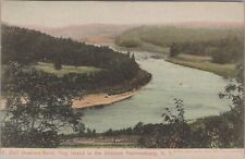 Beatties Bend, Hog Island in the Distance, Narrowsburg, New York 1910 Postcard picture