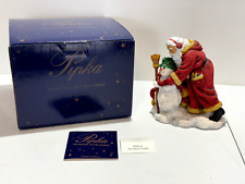 11” Pipka Santa And His Snow Friend # 13929 Limited Edition #172/4500 Vintage picture