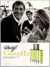 GoodLife Davidoff The New Fragrance For Men June, 1999 Full Page Print Ad picture