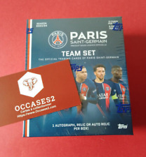 Topps Paris Saint Germain Team Set 2023-24 PSG Autograph Box Foot Soccer picture