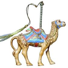 Lenox Carousel Ornament Camel Christmas Porcelain Vintage 1989 picture