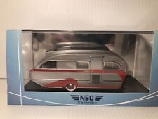 *BEST BUY*- NEO MODELS AERO FLITE FALCON TRAVEL TRAILER 1/43 NEO47260 NO APOLOGY picture