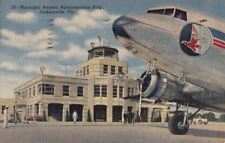  Postcard Municipal Airport Administration Building Jacksonville FL  picture