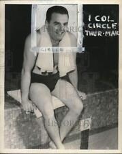 1947 Press Photo Ohio State swimmer Jack Hill - pis00035 picture