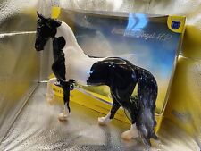 Breyer * Glossy Battlefield Angel Ezra * CCA Friesian Traditional Model Horse picture