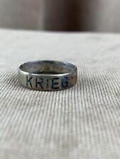 WWII. WW2. Ring of a German soldier. WWI picture