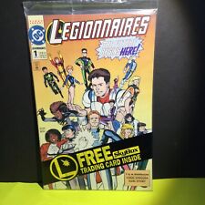 LEGIONNAIRES  #1  DC  Comics 1993 Factory Sealed With Trading Card DC picture