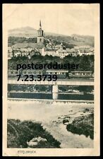 LUXEMBOURG Ettelbruck Postcard 1910s Railway Bridge picture