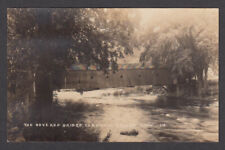 The Covered Bridge Cornwall Bridge CT RPPC postcard 1910s picture