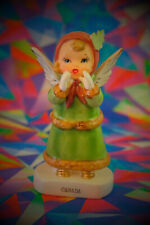 CUTE Canada Country World International Girl Angel Figurine Napco Lefton HTF picture