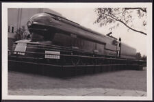 Pennsylvania RR photo S-1 Streamlined 6-8-6 steam locomotive 1939 World's Fair picture