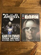 The Punisher TPB Set Lot Born and Welcome Back Frank Garth Ennis picture