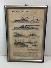May 10th 1940 Warships Framed 12
