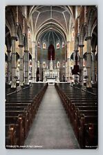 Pittsburgh PA-Pennsylvania, Interior, St. Paul's Cathedral, Vintage Postcard picture