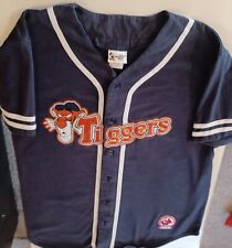 Vintage 90s Y2K Disney Parks Tigger Tiggers Embroidered Jersey Shirt - XL picture