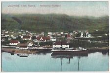 1910 Teller or Kodiak, Alaska - Waterfront Port, Town & Homes - Vintage Postcard picture