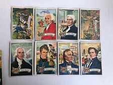 LOT OF 14 DIFFERENT 1956 TOPPS U.S. PRESIDENTS picture