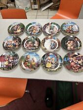 Danbury Mint Set of 12 Hummel Collector Plates - 