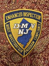 Vintage 2002-05 patch NJ DMV Audit/Compliance  White Lettering. picture
