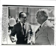 1974 Press Photo UN Trade Director Prok Amranand, Expo President King Cole in WA picture