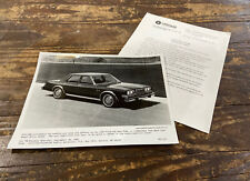 1983 Plymouth Gran Fury Press Release And Photo picture
