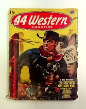 44 Western Magazine Pulp Nov 1947 Vol. 19 #1 GD Low Grade picture