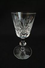 VINTAGE STAR OF EDINBURGH SCOTLAND CUT CRYSTAL STEMMED CORDIAL SINGLE GLASS picture