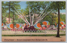 Harveys Lake PA Pennsylvania - Hanson's Amusement Park - Harvey's Lake - 1940's picture